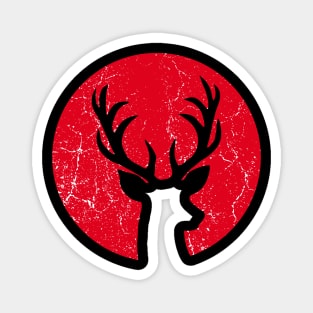 Red deer logo Magnet