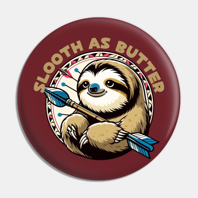 Darts sloth Pin by Japanese Fever