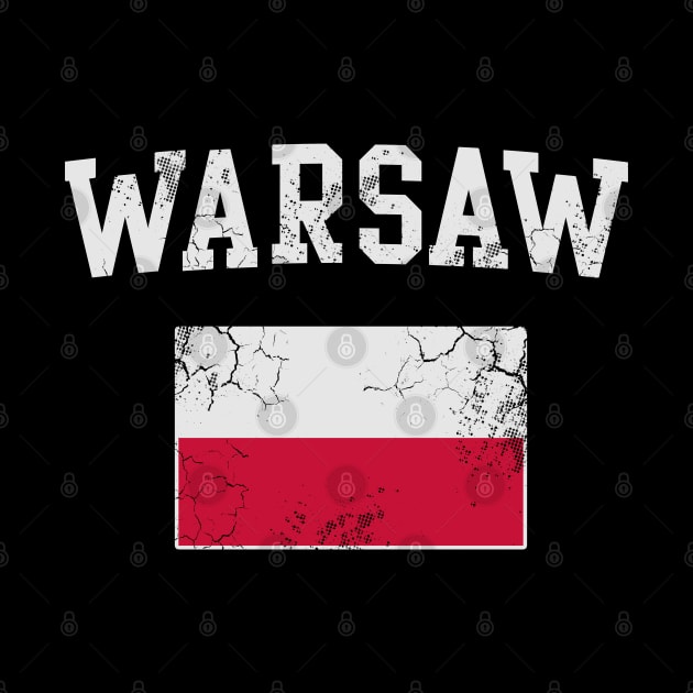 Warsaw Poland Flag by E