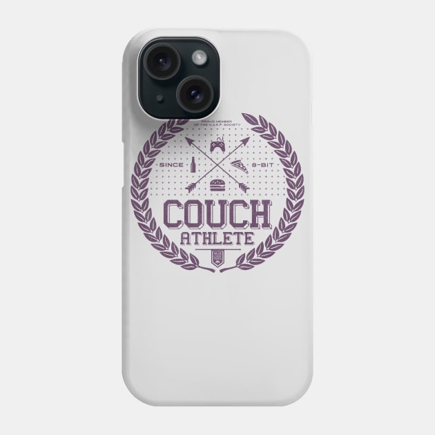 Couch Athlete Phone Case by victorcalahan