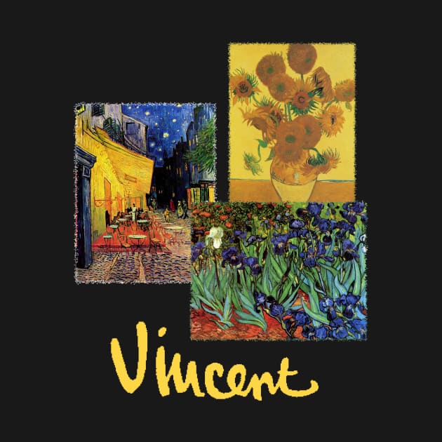 Vincent van Gogh Fine Art by MasterpieceCafe