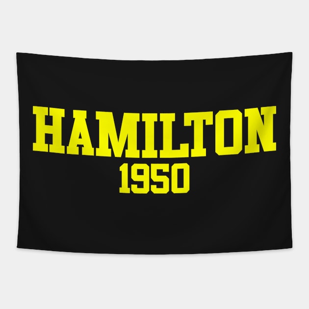 Hamilton 1950 Tapestry by GloopTrekker