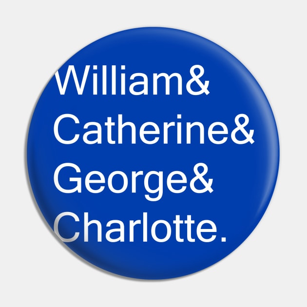 Cambridge Royal Family Pin by SignyC