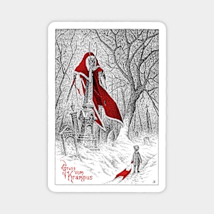 Meeting the Krampus Magnet