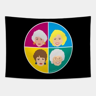 The Golden Girls - Complete Set of all four Tapestry