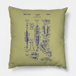 Clarinet Musician Symphony Orchestra Woodwind Pillow