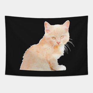 Butterscotch Kitten Tapestry