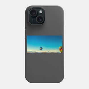 White Sands Hot Air Balloon Invitational Phone Case