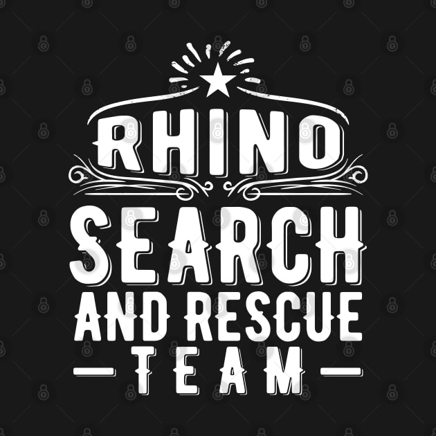 Rhino Search and Rescue Team by BramCrye