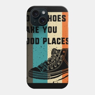 Good Shoes for You in Retro Phone Case