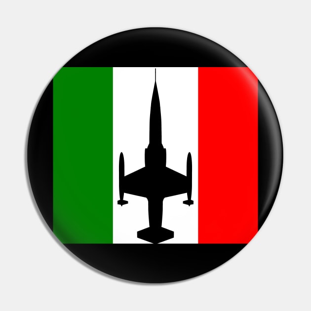 F-104 Starfighter (Italy) Pin by BearCaveDesigns