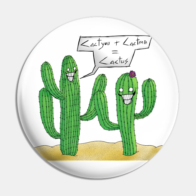 Cactus Pin by TheDoodleDream