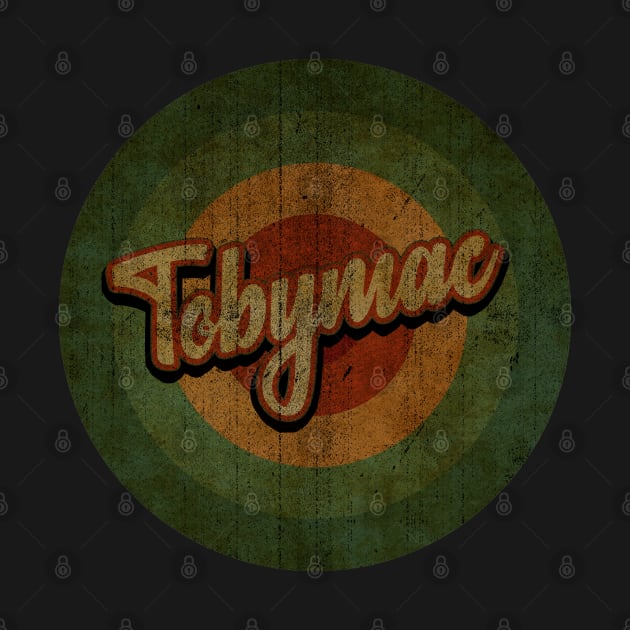 Circle Retro Vintage Tobymac by Jokowow