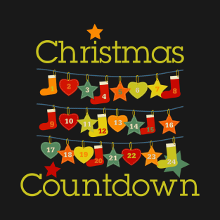 Christmas Seasons - Pretty Countdown Calendar 2 T-Shirt