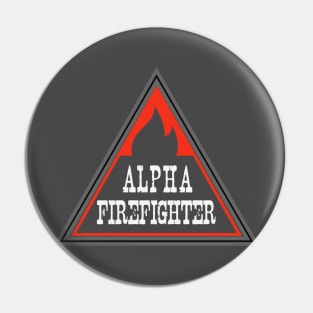 Hero Firefighter Pin