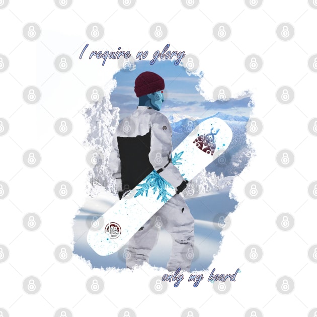 SW MERCH Snowboarder!Thrawn Icicle V2 by #StarWars SWAG 77 Style