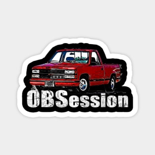 OBS Obsession Chevy C/K trucks General Motors 1988 and 1998 pickup trucks, heavy-duty trucks square body Old body style Magnet