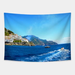 Seaside view of Amalfi Tapestry