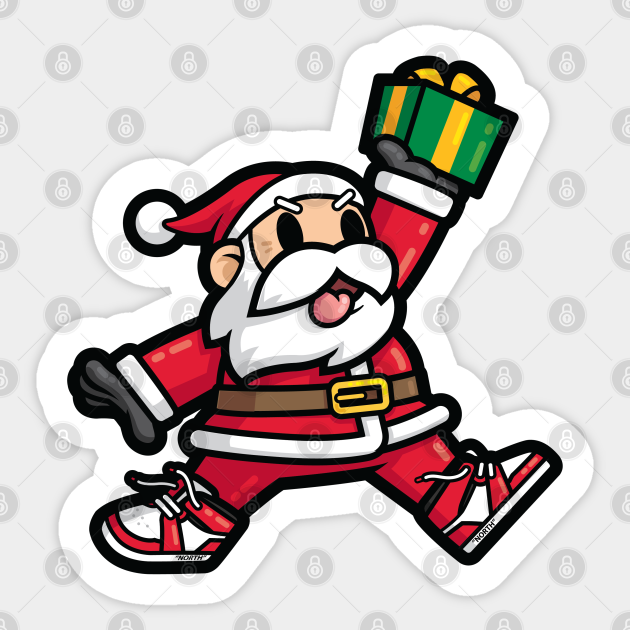 Jumpkid Santa - Santa Claus - Sticker