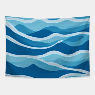 Sea Waves Tapestry