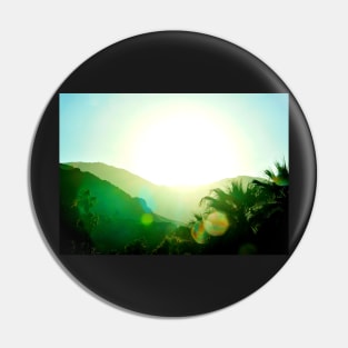 Palm Spring Sunset Pin