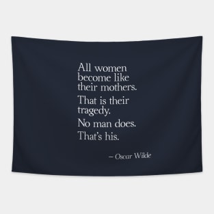 Oscar Wilde Quote Tapestry