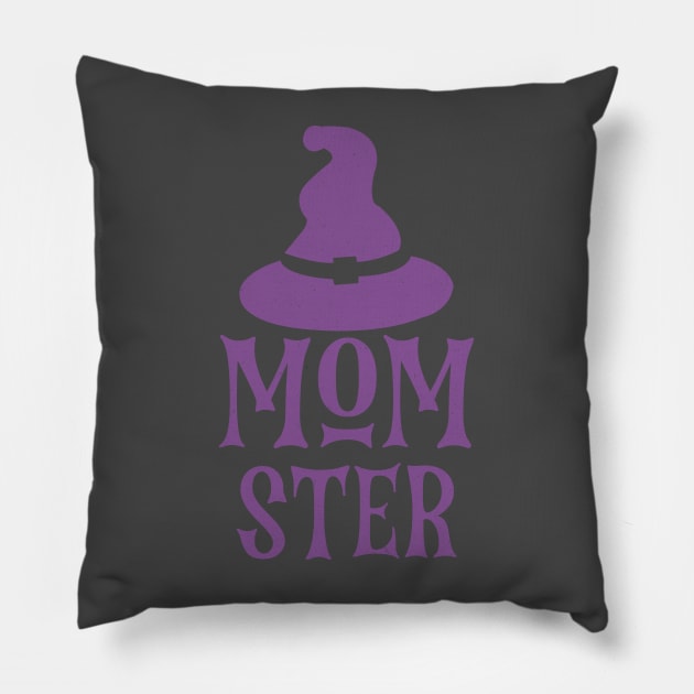 Momster Pillow by MZeeDesigns