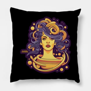 Plastic Macaroni Boho Trippy Hippy Debutant Pillow