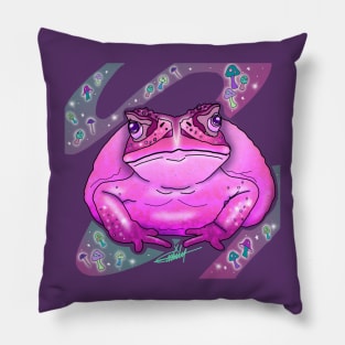 Pink toad Pillow