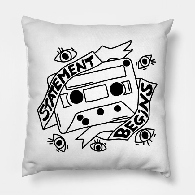 The Magnus Archives Pillow by valentinahramov