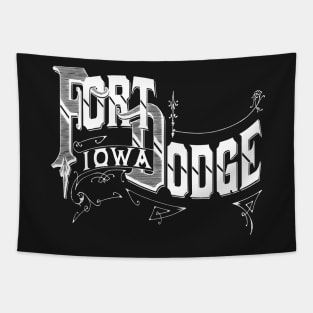 Vintage Fort Dodge, IA Tapestry