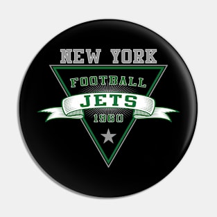 Retro New York Jets Pin