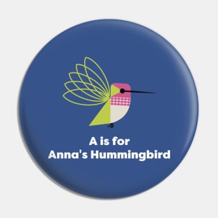 Anna's Hummingbird Pin