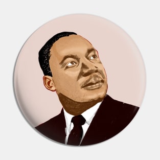 Happy Martin Luther King Day Pin