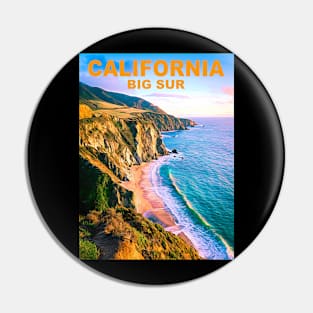 California Travel Pin