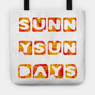 Sunny Sun Days Sunday Sunshine Tote