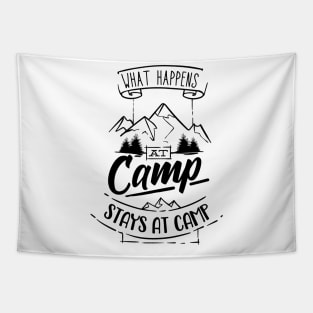 Camping Funny Camper Saying Campground Tapestry