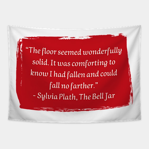 Sylvia Plath Tapestry by HappyBird