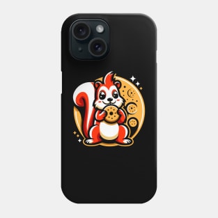 Squirrel-taste the biscuit Phone Case