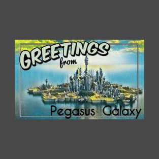 Pegasus Postcard Shirt T-Shirt