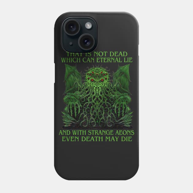 Cthulhu Idol - Azhmodai 2018 Phone Case by azhmodai