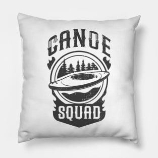 canoe squad Pillow