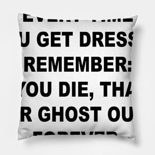 GHOST OUTFIT Pillow