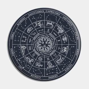 Zodiac Pin