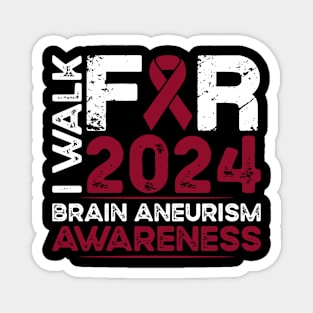 Brain Aneurism Awareness Walk 2024 Magnet