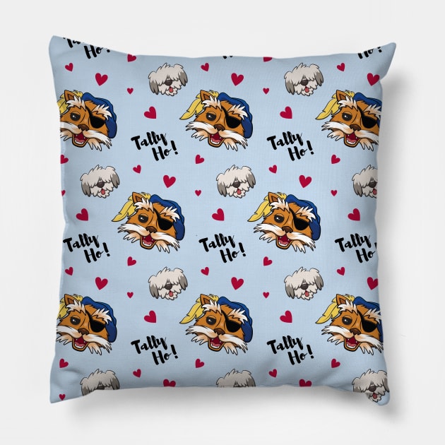 Tally Ho - Pattern Pillow by Mandrie