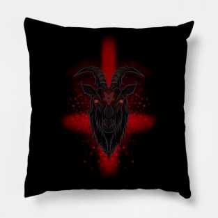 Baphomet devil goat Pillow