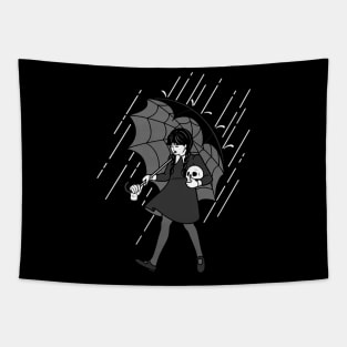 Salty Goth Girl Tapestry