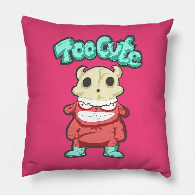 Too Cute Pillow by calavara