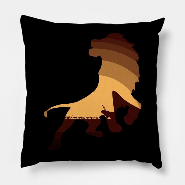 The Lion King Pillow by ggiuliafilippini